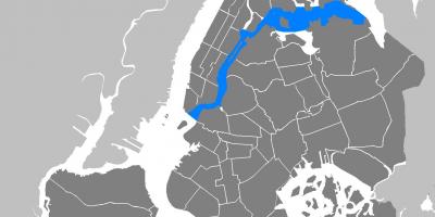 Kort over Manhattan vektor